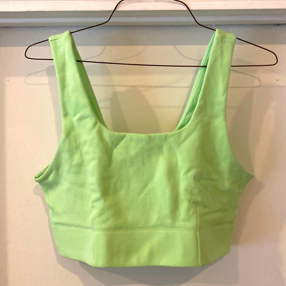 Fabletics Neon Green Sports Bra